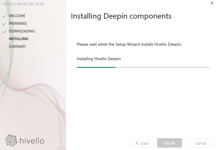 Installing Deepin Components